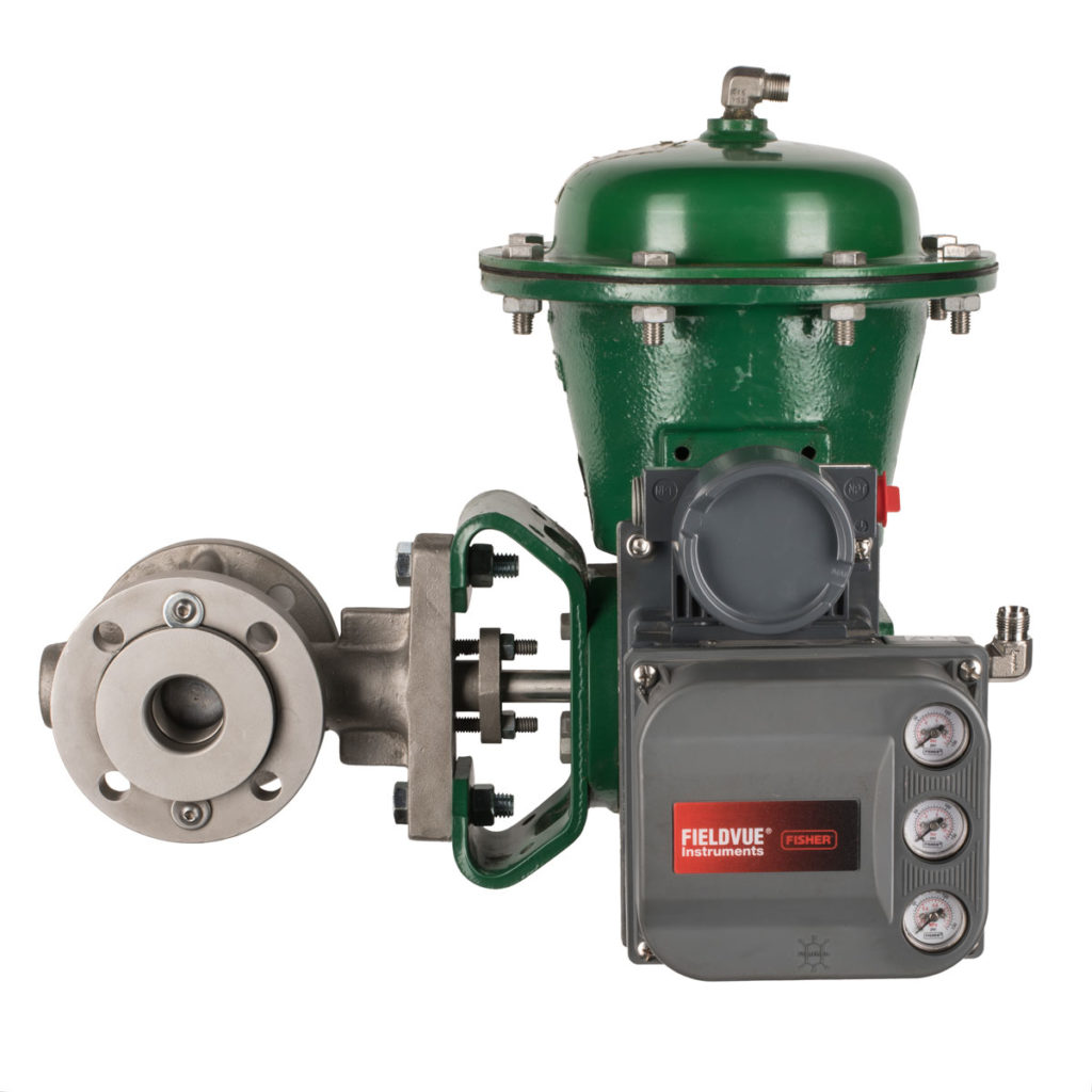 Fisher Emerson DVC6200 Valve Positioner – New, Single-Action, No Feedback