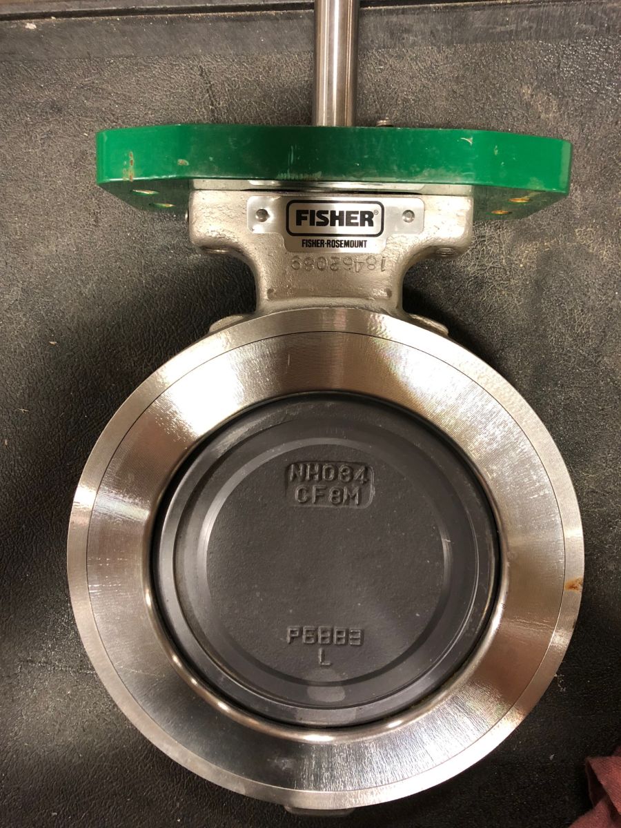 Fisher Butterfly Valve 6in Class 150