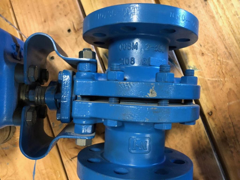 Neles 2″ 300 w/ Actuator and Positioner Cascade Automation