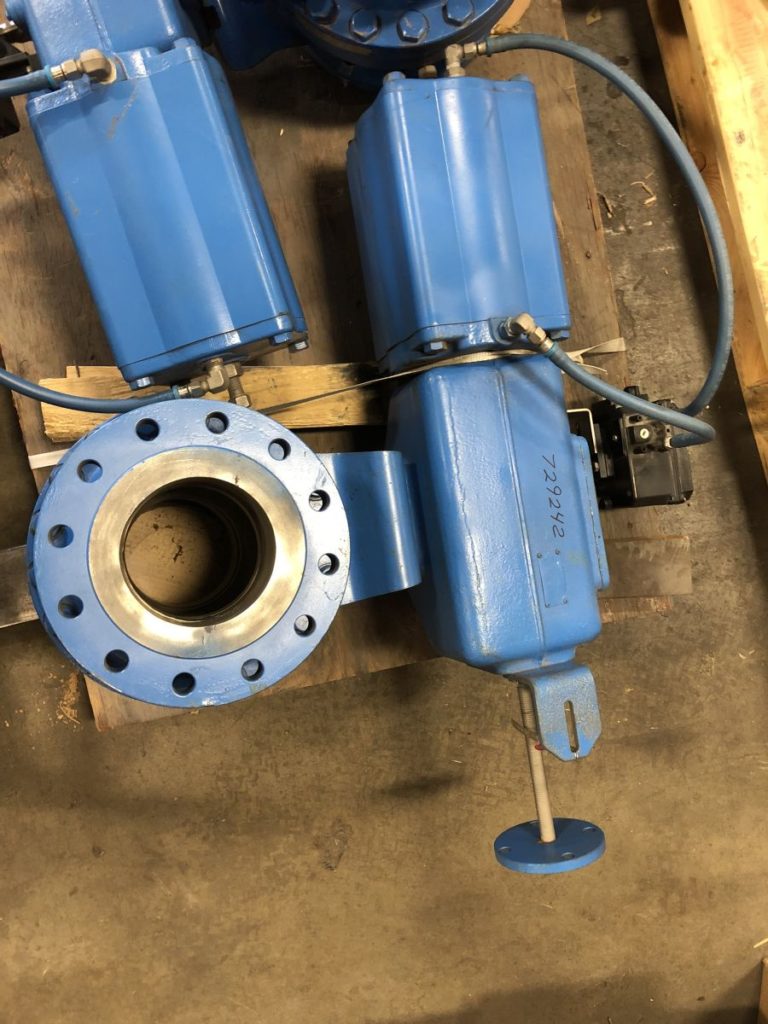 Neles Ball Valve 6″ 300 w/ Actuator and Positioner Cascade Automation