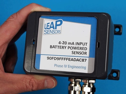 Phase IV Industrial Wireless 4-20 mA Sensor – Leap Sensors