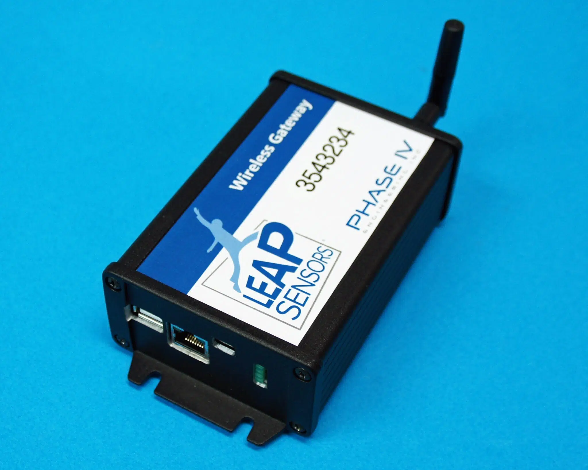 Phase IV Wireless Sensor Gateway – Cellular Connection – Leap Sensors